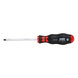 Slotted screwdriver, laser tip With hexagon shank