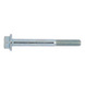 Hexagonal bolt with flange DIN 6921, steel 8.8, zinc-plated, blue passivated (A2K) - SCR-HEX-FLG-DIN6921-8.8-(A2K)-M12X45 - 1