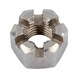 Castellated nut DIN 935, A4 stainless steel, plain - NUT-CASTLE-DIN935-A4-WS36-M24 - 1