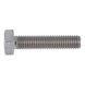 Hexagonal bolt with thread up to the head - SCR-HEX-ISO4017-10.9-WS10-(ZNSHR)-M6X70 - 1