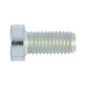 Hexagon screw, flat cylinder head - 1