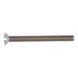 Slotted raised countersunk head screw DIN 964, A2 stainless steel, plain - SCR-RSDCS-DIN964-A2-SL-M4X6 - 1