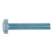 Pan head screw with H cross recess DIN 7985, steel 4.8, zinc-plated, blue passivated (A2K) - SCR-RSD-DIN7985-4.8-H3-(A2K)-M6X60 - 1