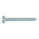 Pan head tapping screw, shape C with AW drive - 1