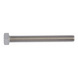 Hexagonal bolt with thread up to the head DIN 933, A4 stainless steel, plain - SCR-HEX-DIN933-A4/70-WS17-M10X75 - 1