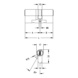 Double cylindre profilé 3KS Plus - DBCYL-3KS-PLUS-KD/KA-1STSYS-(NI)-31X31MM - 2