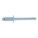 Blind rivet, open, with break mandrel and flat head ISO 15977, dome head, aluminium/steel - RIV-ISO15977-L-ALU/ST-(7,0-9,0)-3,2X12 - 1