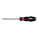 Screwdriver with 1/4 inch tip with square drive at the end of the handle - 1