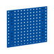 Base plate for square-perforated panel system - BSEPLT-RAL5010-GENTIANVIOLET-457X495MM - 1