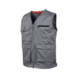 Veste de travail sans manche Stretch X - WORK VEST STRETCH X GREY XS - 1