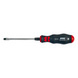 Slotted screwdriver, laser tip With hexagon shank