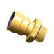 ABC plug-in/screw-in connector, straight - 1