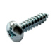 Pan head tapping screws with recessed head H - SCR-PANHD-ISO7049-C-H2-(ZNSHL)-4,2X9,5 - 1