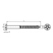 Safety screw - SCR-PANHD-DWL-AW40-(A2K)-7X85 - 2