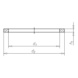 Joint d'étanchéité en aluminium forme&nbsp;A - JOINT-DIN7603-ALU-A-12X18 - 2