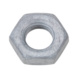 Hexagonal nut, low profile ISO 4035 steel 04, zinc flake silver (ZFSHL) - NUT-HEX-ISO4035-04-WS16-(ZFSHL)-M10 - 1