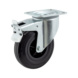 Swivel castor with brake For workshop trolleys