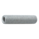 Vis sans tête ISO 4029 acier 45H zinc lamellaire argenté (ZFSHL) - SCR-RGCTR-ISO4029-45H-HS3-(ZFSHL)-M6X6 - 1