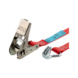 Ratchet strap, two pieces Lightweight design with double J-hook - STRP-RTCH-2PCS-DP-HOK-SAFECATH-25MM-6M - 2