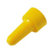 Screw in element GPN 550 Polyethylene (PE-LD), yellow - SEALPLG-GPN550-006-YELLOW - 1