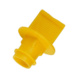 GPN 305 handle bar plug Ethylene vinyl acetate (EVA), free from plasticisers, yellow - HNDLPLG-GPN305-GV7 - 1