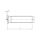 Goujon à souder ISO 13918 acier cuivré 4.8 forme PT - AXE-SOUDER-ISO13918-PT-4.8-(CU)-M6X12 - 2