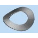 Spring lock washer, shape B DIN 137, A4 stainless steel, plain, shape B, crimped - WSH-SPG-DIN137-B-A4-D3 - 1