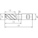 Fraise queue carb. mono./HPC/MTC DIN6527L Z4 HB - ENDMIL-SP-HPC-DIN6527L-IX-SC-UL-HB-D4 - 2