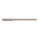 Rivet aveugle ISO 15984 tête fraisée inox A2/A2 - RIV-ISO15984-A2/A2-(10,0-12,0)-4,0X16,0 - 1