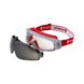 Lunettes à grande visibilité Scorpius avec écran de protection solaire - FULLVISNGOGL-SCORPIUS-W.ADD-ON-LENS-GREY - 2