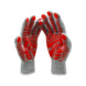 Protective glove Construct - PROTGLOV-KNIT-PVC-GREY/RED-SZ10 - 3