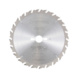 Blank circular saw blade - CRCLSAWBLDE-BLANK-TC-AT-250X24X30 - 1