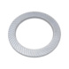 Lock washer VS Spring steel, mechanically applied zinc coating - WSH-LOK-VS-(MZN)-22,0X15,0X1,40 - 1