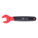 Straight metric VDE single open-end wrench