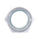 Hexagonal nut, low profile with clamping piece (non-metal insert), imperial - 3