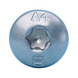 Pan head tapping screw, C shape with AW drive and anti-friction coating - 3