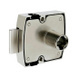 MS 5000 espagnolette lock Pin size 38 mm - MS5000-LOK-TURNROD-ZD-(NI)-D38MM-TS19MM - 3