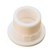 Cupboard rail support, round - WARDROBERLSPRT-PLA-ROUND-WHITE-D25MM - 1