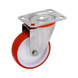 Unit transport castor With rotating holder - INDUSTSWIVCSTR-PA-A2-SCRONPLT-D125-220KG - 1