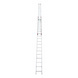 Aluminium rope-operated ladder - 1