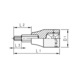 3/8" socket wrench insert metric, hexagon, short - SKTWRNCH-3/8IN-HEXSKT-WS3 - 2