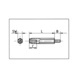 Entretoise, polyamide, hexagonale, F/M - STUD-SPCE-PA6-I/E-WS5,5-M3X41-10-8 - 2