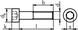 Vis à six pans creux à tête cylindrique ISO 4762/DIN 912 acier 10.9 brut - VIS-CHC-ISO4762-10.9-CLE4-M5X15 - 2