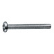 Vis à tête cylindrique bombée ISO 7045 inox A2 brut PZ - SCR-PAN-ISO7045-A2-Z2-M5X10 - 1