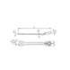 Ratchet combination wrench Multi-profile for five screw head drives - RTCHCOMBIWRNCH-MULTI-18MM - 2