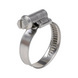 Hose clamp A4 with asymmetrical lock made entirely of stainless steel - HOSECLMP-A4-DIN3017-W5-W9MM-(25-40MM) - 1