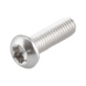 Vis TX à tête demi-ronde aplatie DIN 34805-1 empreinte TX inox A2-070 brut - SCR-DIN34805/1-A2/070-TX25-M5X25 - 3