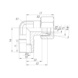 Elbow screw-in fitting ST tapered BSP male 90° - TUBFITT-ISO8434-L-SDEC-ST-D28-R1 - 2