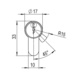 Double cylindre profilé EPS - DBCYL-EPS-GHS-2STSYS-(NI)-36X76MM - 3