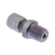 Straight screw-in fitting steel NPT male - TUBFITT-ISO8434-L-SDSC-ST-D10-1/4 NPT - 1